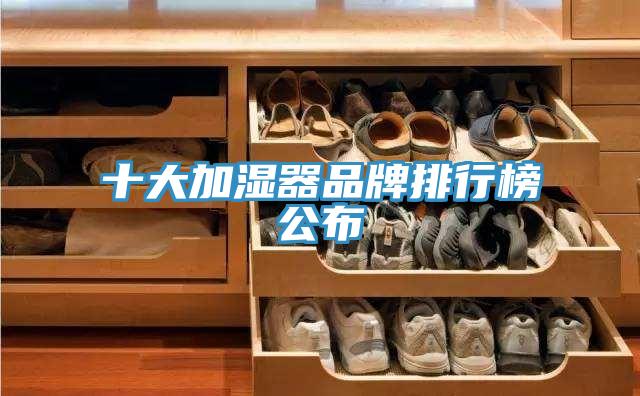 十大加湿器品牌排行榜公布