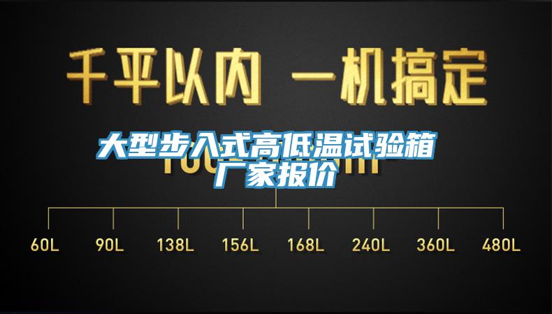 大型步入式高低温试验箱 厂家报价