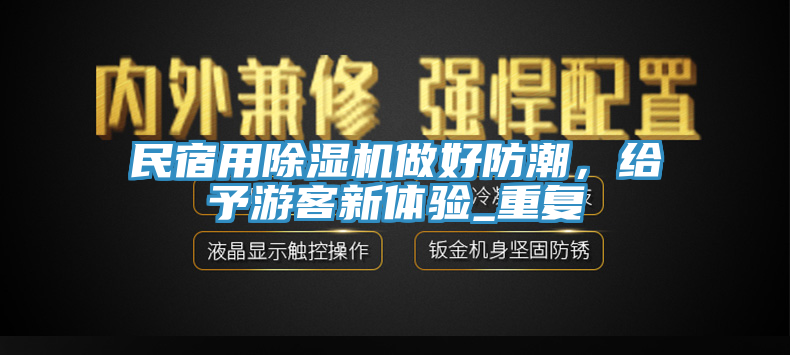 民宿用除湿机做好防潮，给予游客新体验_重复