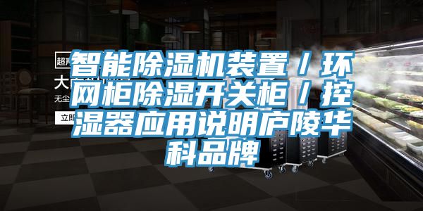 智能除湿机装置／环网柜除湿开关柜／控湿器应用说明庐陵华科品牌