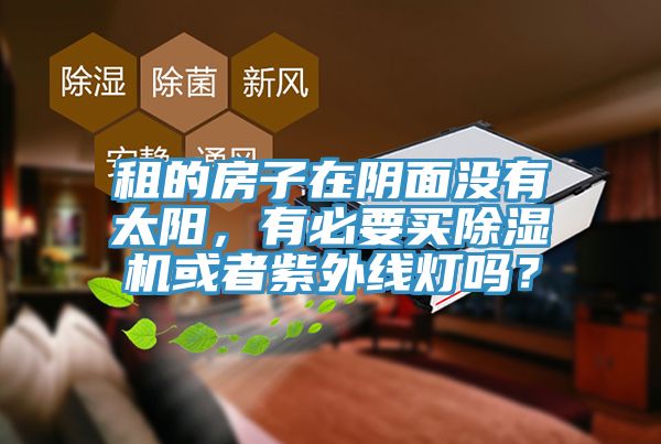 租的房子在阴面没有太阳，有必要买除湿机或者紫外线灯吗？