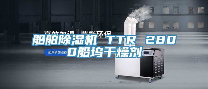 船舶除湿机 TTR 2800船坞干燥剂