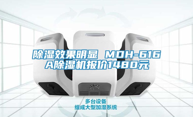 除湿效果明显 MDH-616A除湿机报价1480元