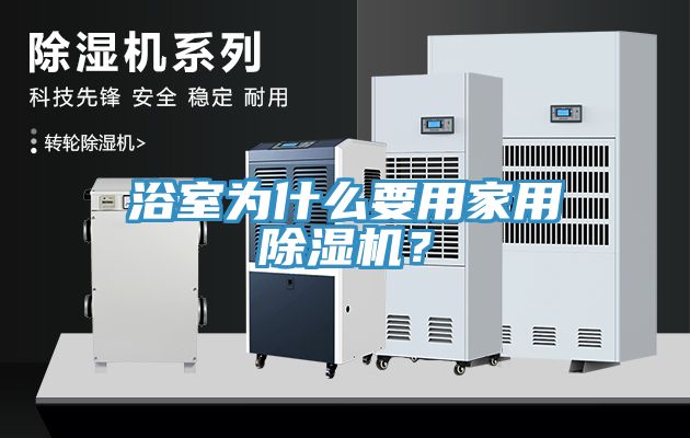 浴室为什么要用家用除湿机？