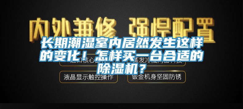 长期潮湿室内居然发生这样的变化！怎样买一台合适的除湿机？