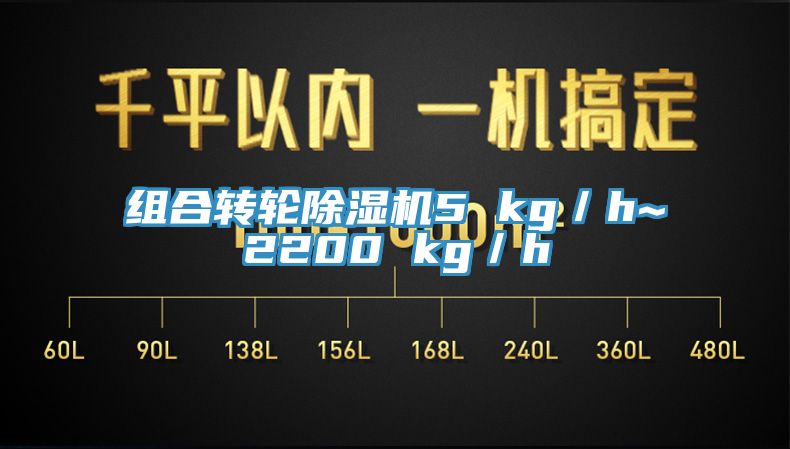 组合转轮除湿机5 kg／h~2200 kg／h